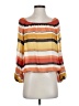 Vince Camuto 100% Polyester Orange 3/4 Sleeve Blouse Size XS - photo 1