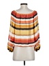 Vince Camuto 100% Polyester Orange 3/4 Sleeve Blouse Size XS - photo 2