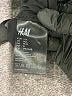 H&M Solid Black Casual Dress Size Med - Lg - photo 4