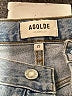 AGOLDE 100% Cotton Hearts Blue Jeans Size 23 waist - photo 3