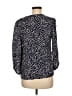Gap 100% Viscose Polka Dots Blue 3/4 Sleeve Blouse Size M - photo 2
