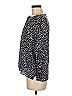 Gap 100% Viscose Polka Dots Blue 3/4 Sleeve Blouse Size M - photo 5