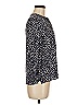 Gap 100% Viscose Polka Dots Blue 3/4 Sleeve Blouse Size M - photo 4