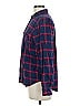 J.Crew 100% Cotton Plaid Blue Long Sleeve Button-Down Shirt Size 8 - photo 5