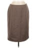 Bentley A. Chevron-herringbone Brown Formal Skirt Size 6 - photo 1