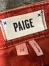 Paige Red Denim Skirt Size 24 waist - photo 4