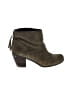 Sam Edelman 100% Leather Brown Green Ankle Boots Size 9 1/2 - photo 1