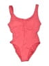J.Crew Solid Red One Piece Swimsuit Size XXL - photo 1