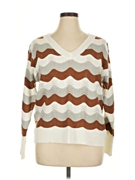 Shein Curve Pullover Sweater