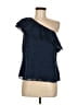 Cooper & Ella 100% Polyester Blue Sleeveless Top Size Med (2) - photo 1
