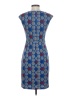 Donna Morgan Print Blue Cocktail Dress Size 0 - photo 2