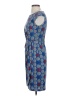 Donna Morgan Print Blue Cocktail Dress Size 0 - photo 5