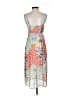 Sanctuary 100% Polyester Print Orange Red Cocktail Dress Size 4 - photo 2