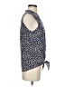 Joie 100% Silk Blue Sleeveless Silk Top Size XS - photo 4