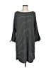 Max Studio Stripes Gray Casual Dress Size M - photo 1