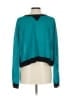 lucy Teal Blue Long Sleeve Top Size L - photo 2