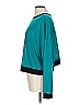 lucy Teal Blue Long Sleeve Top Size L - photo 5