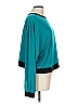 lucy Teal Blue Long Sleeve Top Size L - photo 4