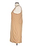 Open Edit Solid Tan Casual Dress Size L - photo 5