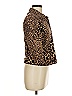 Trina Turk Animal Print Brown Jacket Size 8 - photo 4