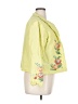 Coldwater Creek Floral Yellow Jacket Size XL (petite) - photo 4