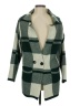 Assorted Brands Plaid Green Coat Size M - photo 1