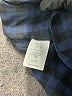 CAbi 100% Rayon Checkered-gingham Blue Long Sleeve Blouse Size XS - photo 8