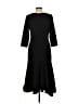 Halston Heritage Black Cocktail Dress Size 10 - photo 2