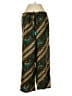 Figue 100% Silk Print Teal Silk Pants Size S - photo 1