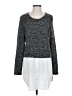 Jag 100% Polyester Tweed Gray Pullover Sweater Size S - photo 1