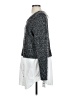 Jag 100% Polyester Tweed Gray Pullover Sweater Size S - photo 5