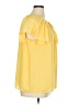 Max Studio 100% Polyester Yellow Short Sleeve Blouse Size XL - photo 4