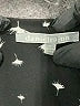 Daniel Rainn Stars Black 3/4 Sleeve Blouse Size M - photo 7