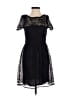 Necessary Objects Black Cocktail Dress Size XS - photo 1