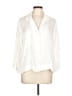 SECULAR 100% Tencel Ivory 3/4 Sleeve Button-Down Shirt Size L - photo 1