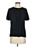 J.Crew Factory Store 100% Polyester Black Short Sleeve Blouse Size S - photo 1