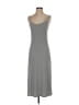 Gap Solid Gray Casual Dress Size XS - photo 1