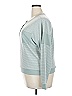 Splendid Teal Long Sleeve Henley Size XXL - photo 5