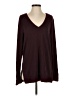 Lucky Brand Burgundy Pullover Sweater Size S - photo 1