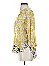 CAbi 100% Polyester Yellow 3/4 Sleeve Blouse Size S - photo 5