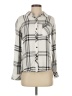 Rails 100% Rayon Plaid Ivory Long Sleeve Blouse Size XS - photo 1