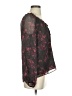 Paige Black 3/4 Sleeve Blouse Size S - photo 4