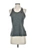 Adidas 100% Polyester Gray Active Tank Size S - photo 1