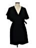 Topshop Solid Black Cocktail Dress Size 8 - photo 1
