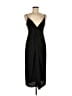 H&M 100% Polyester Solid Black Cocktail Dress Size M - photo 1