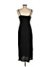H&M 100% Polyester Solid Black Cocktail Dress Size M - photo 2