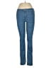 7 For All Mankind Chevron-herringbone Blue Jeans Size 28 waist - photo 1