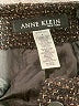 Anne Klein Polka Dots Black Brown Jacket Size 4 - photo 6