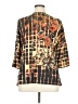 David Cline Gold 3/4 Sleeve Blouse Size 1X - photo 2