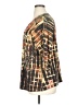 David Cline Gold 3/4 Sleeve Blouse Size 1X - photo 5